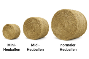 Midi - Rundballen Silage/Heulage/Heu/Stroh